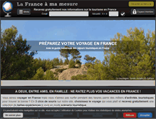 Tablet Screenshot of lafranceamamesure.com